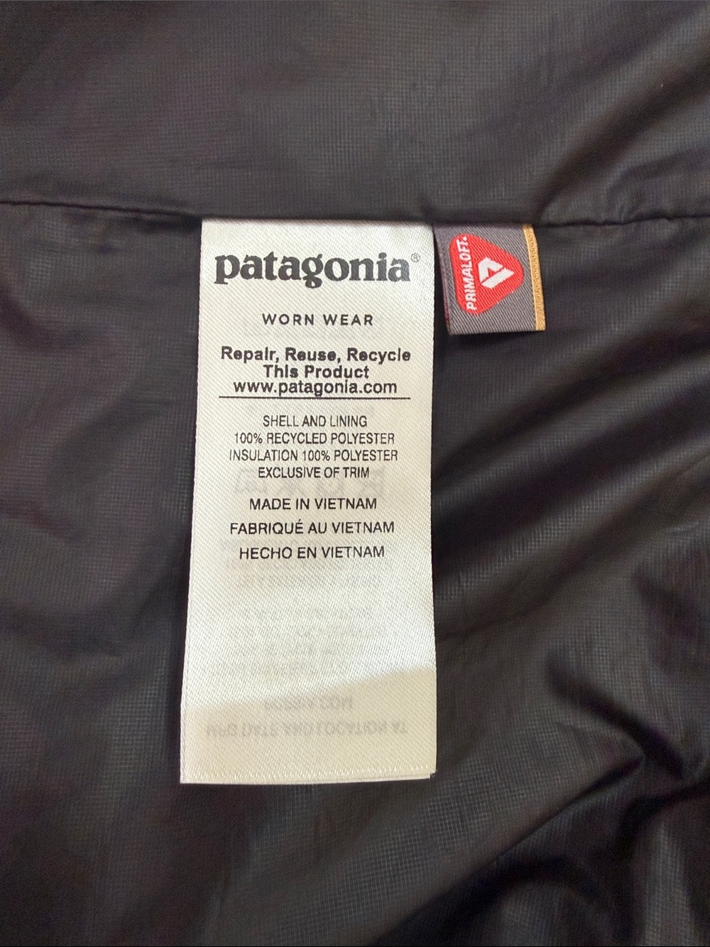 Patagonia nano puff zip up vest black with logo - Picture 6 of 10